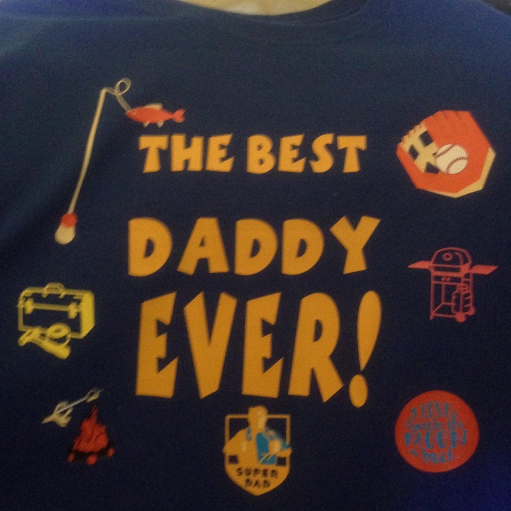 Best Daddy Ever T Shirt.